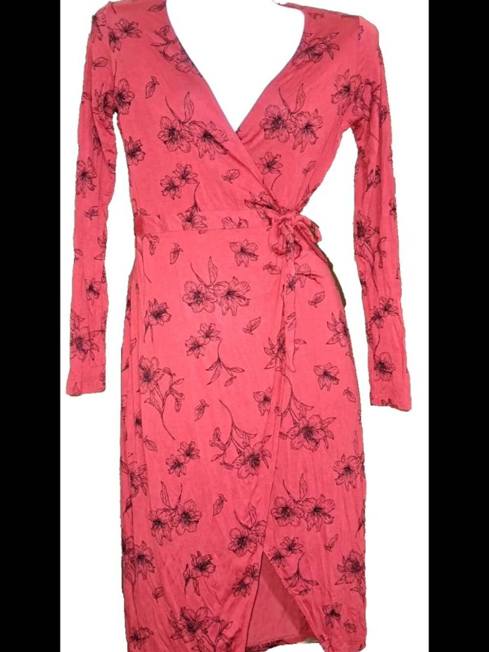 Forever 21 Wrap Dress Medium Pre-owned